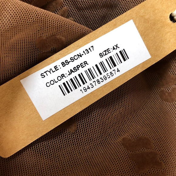 SKIMS After Hours Cami Bodysuit Jasper Brown NWT Size 4X - Picture 9 of 11